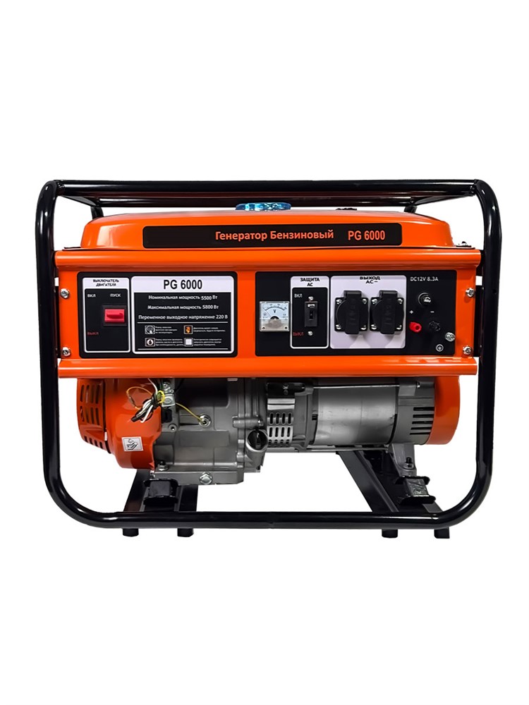 РЫСЬ PG-6000 Генераторы бензиновые 5500/5800 Вт